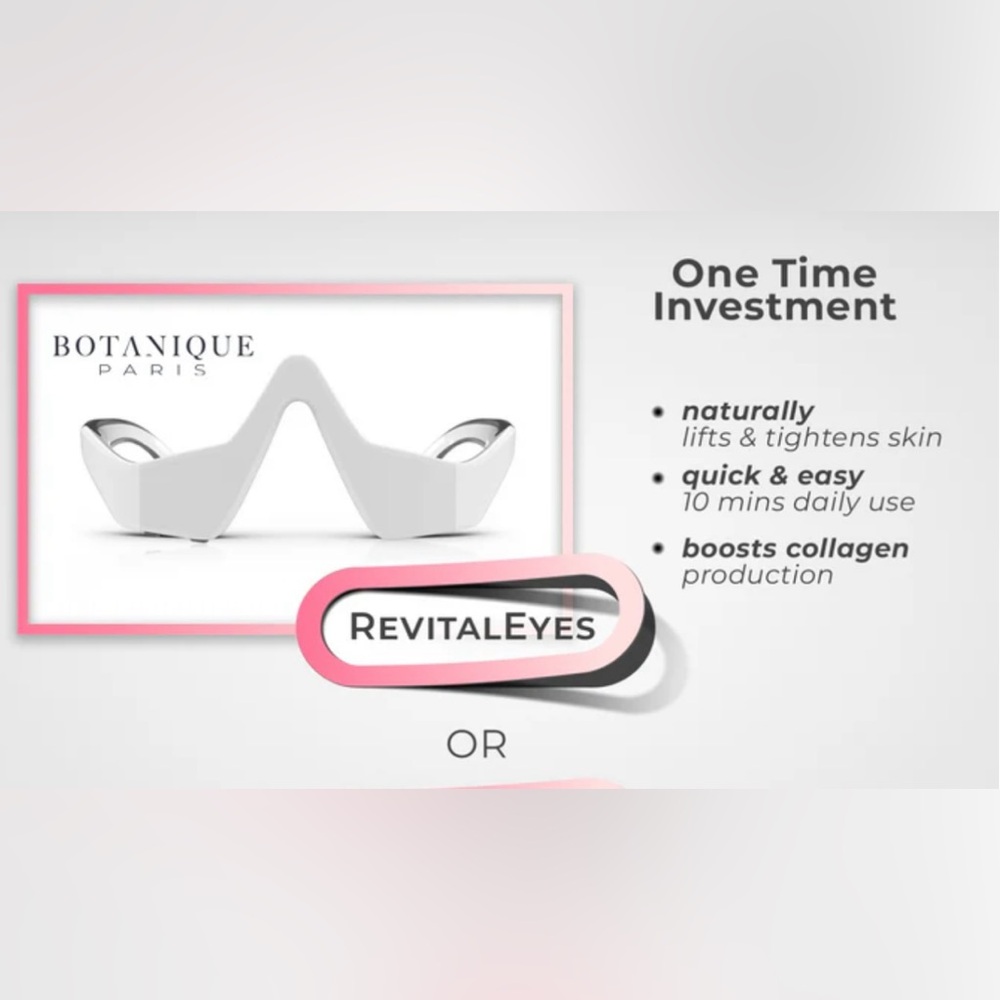 Botanique Paris Revitalize Under-Eyes Red Light Therapy EMS Microcurrent - Picture 9 of 11